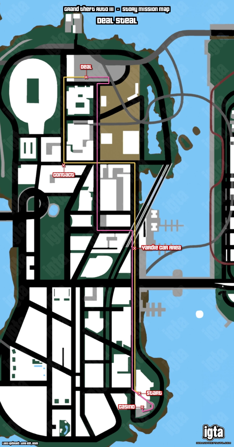 GTA III Deal Steal Map