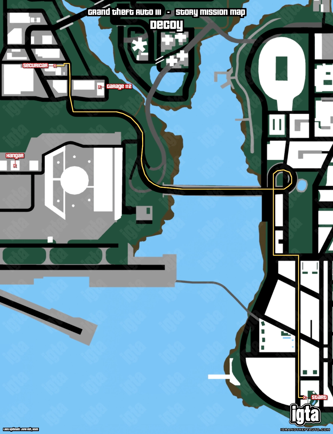 GTA III Decoy Map
