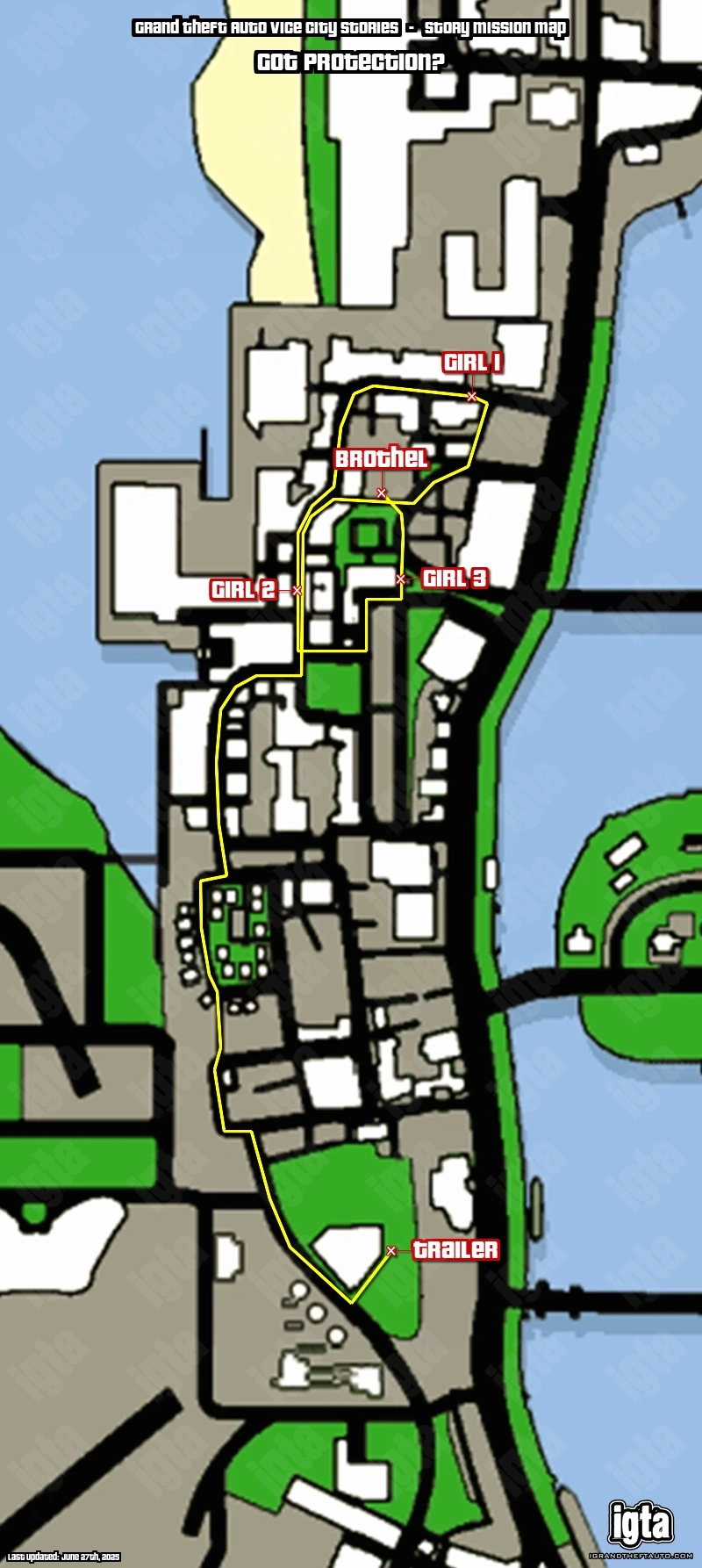 GTA Vice City Stories Got Protection? Map