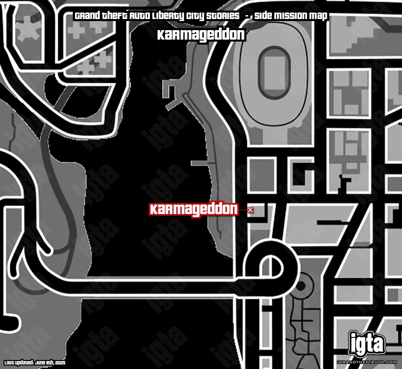 GTA Liberty City Stories Karmageddon Map