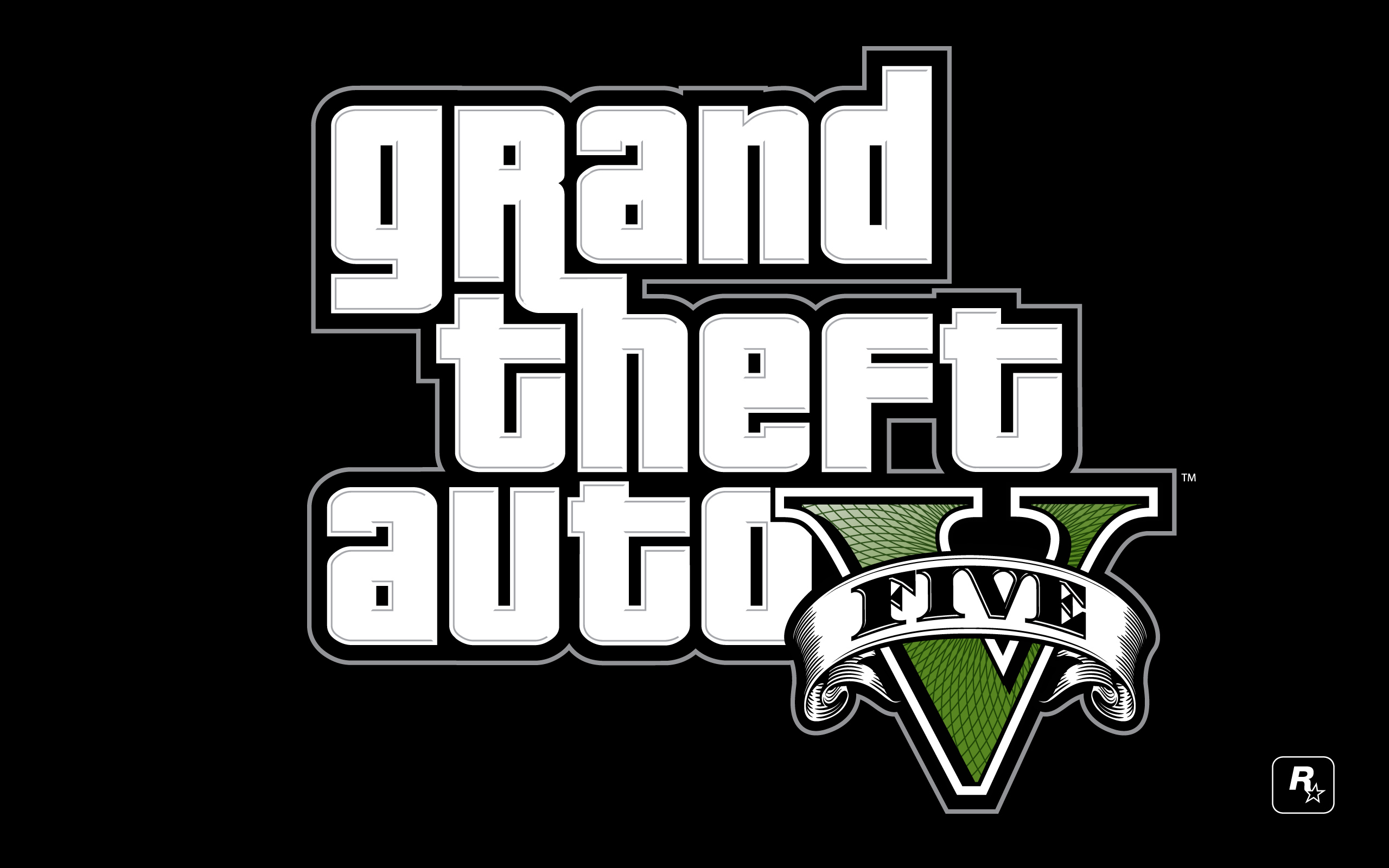 GTA V Logo Wallpaper