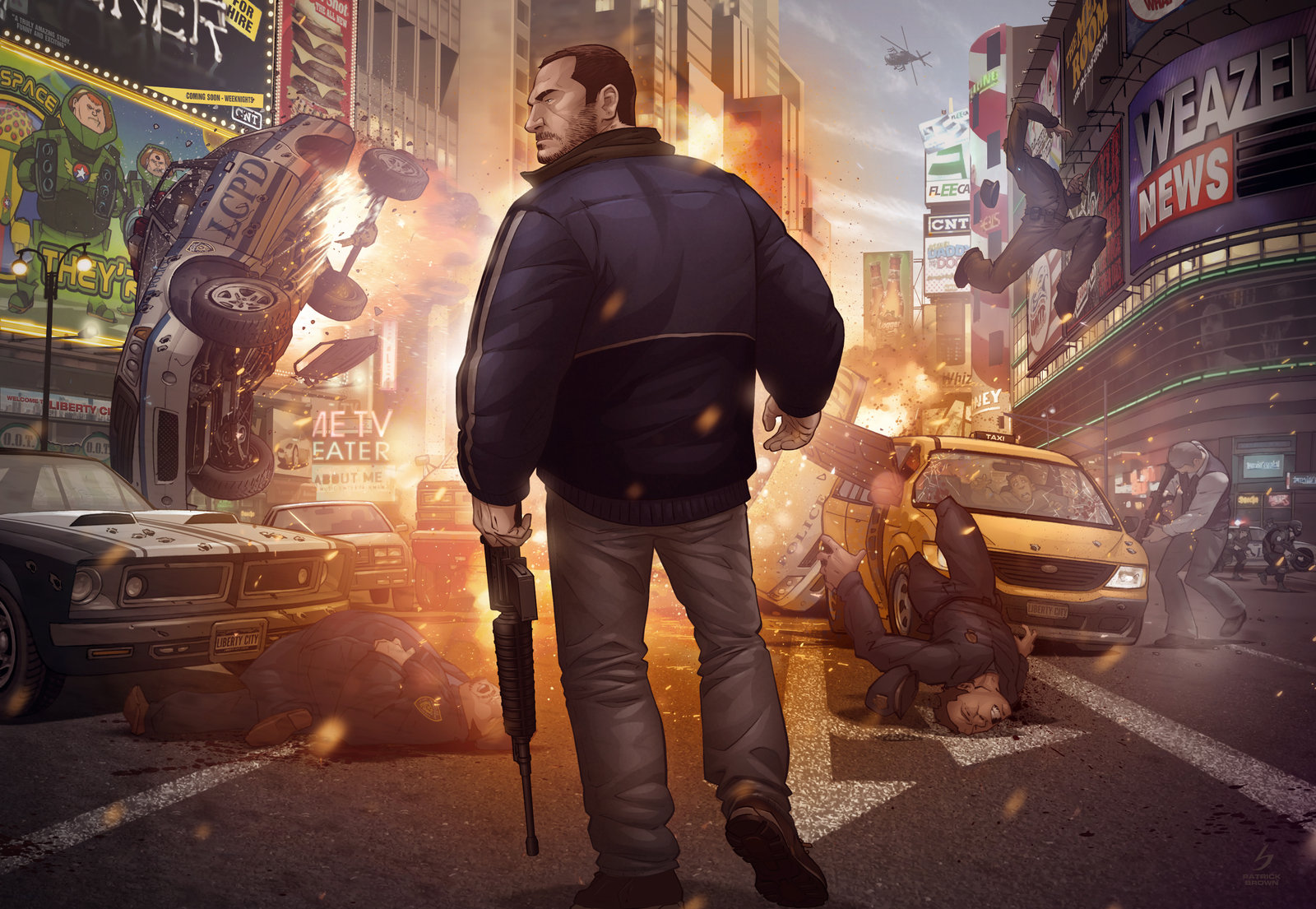 Patrick Brown: Grand Theft Auto IV Finale