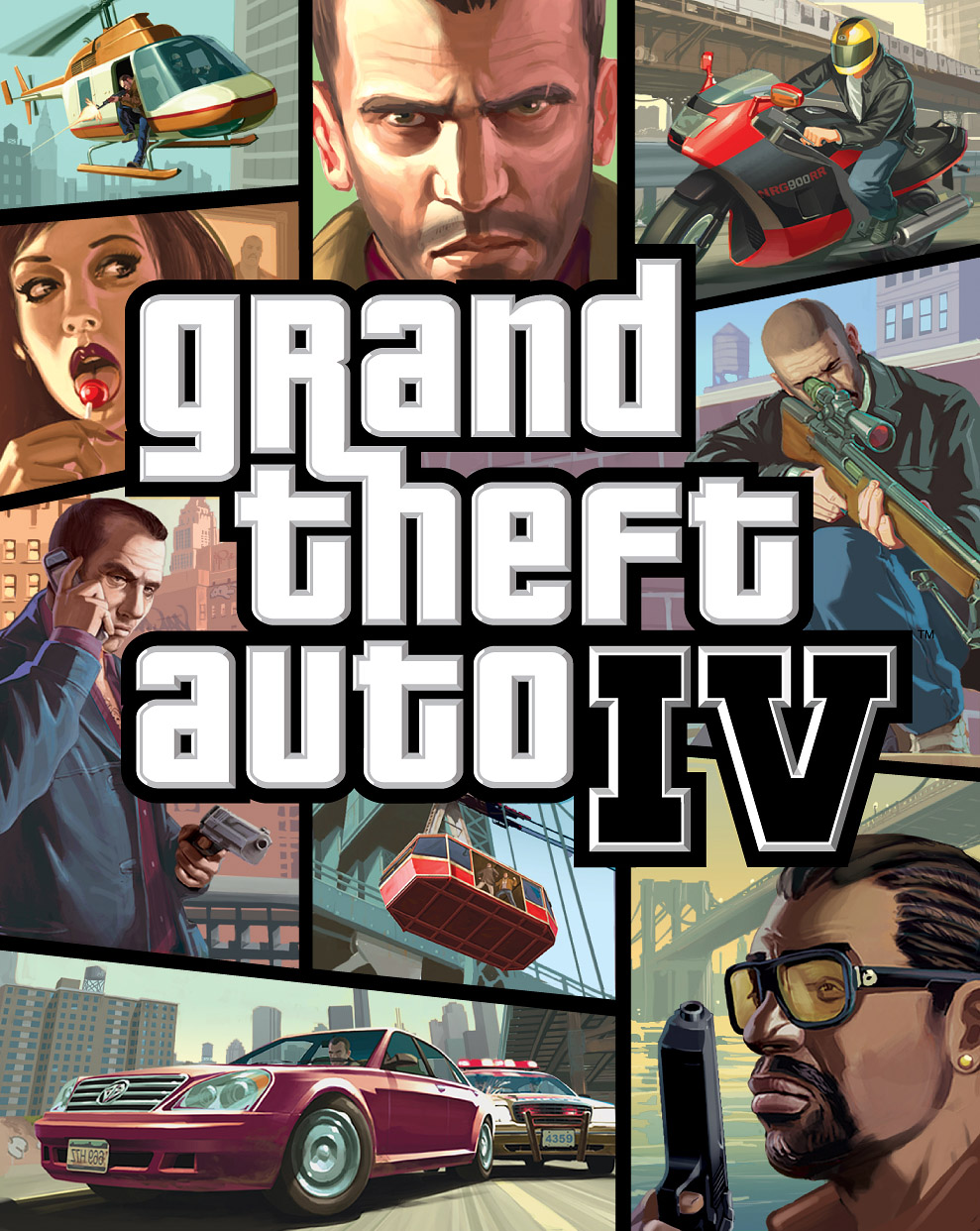 Official GTA4 Boxart