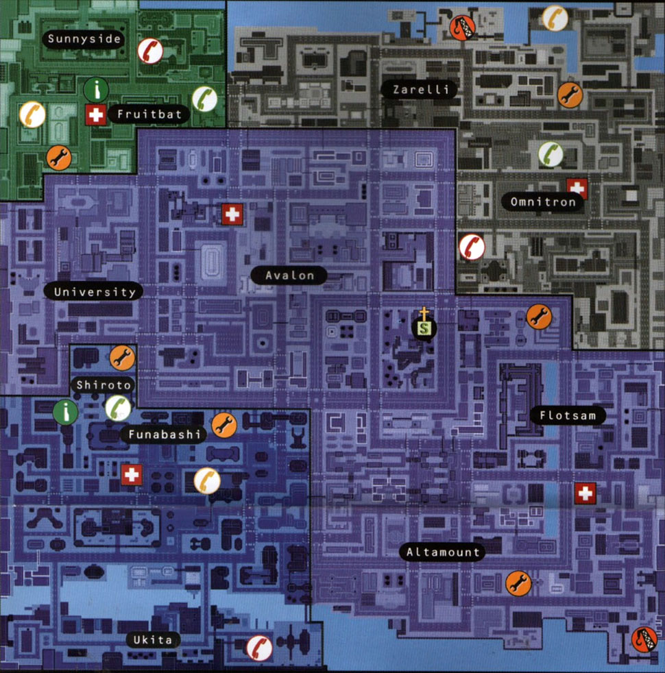 Downtown Map