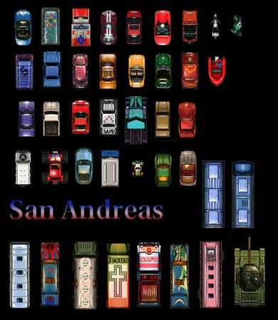 San Andreas Vehicles