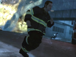 A fireman dodges Niko