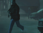 Niko runs away from people shooting at him