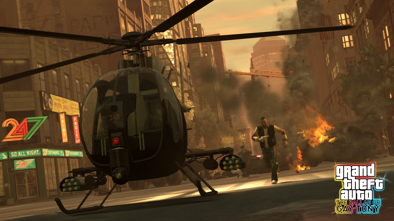 Running To The Chopper Again