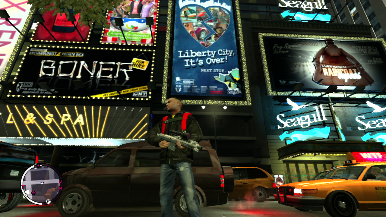 Liberty City, It's Over Poster - Seagull Theater