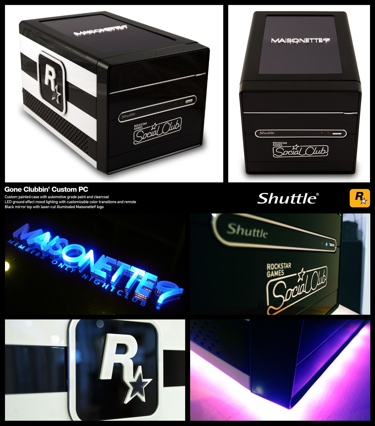 TBOGT Gone Clubbin' Shuttle Gaming PC