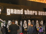 Rockstar Games booth at NY Comic Con