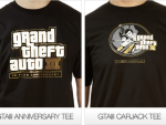 GTA III 10 Year Anniversary T-shirts
