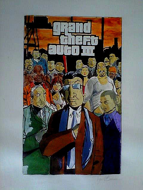 GTA III Box Art by Yung_Pharoh