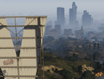 The city from the Vinewood sign