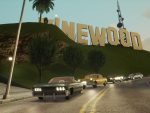 Riding with the top down in Vinewood