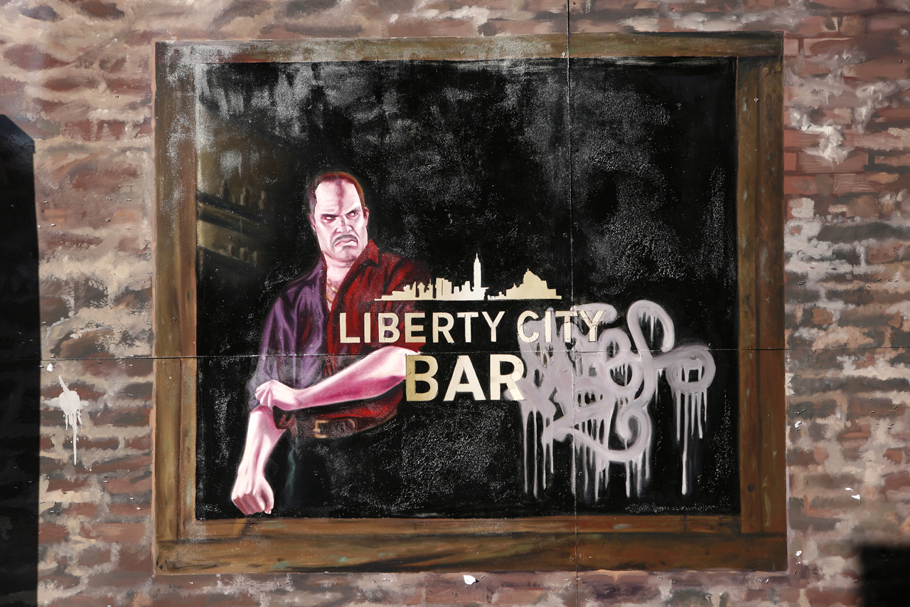 Bouncer at the Liberty City Bar.