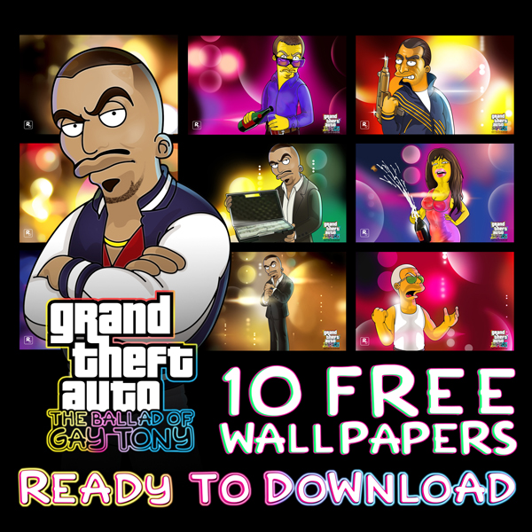 The Simpsons Of Gay Tony Free Wallpapers Igrandtheftauto Images, Photos, Reviews