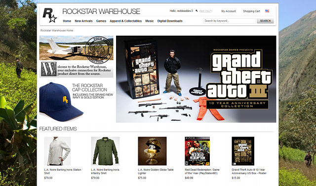 rockstar games shop