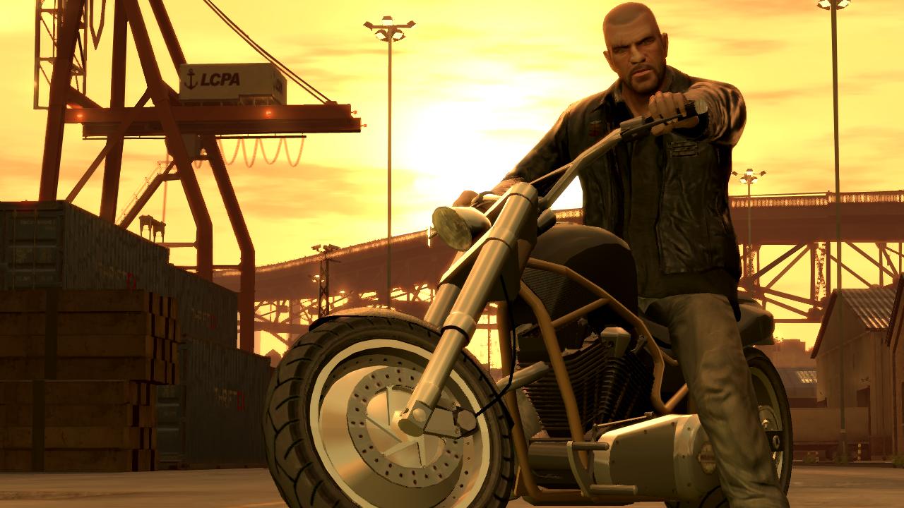 Lookin tuff at the docks.