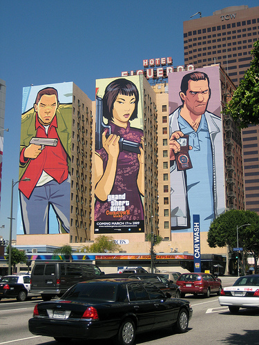 GTA: Chinatown Wars Mural in California