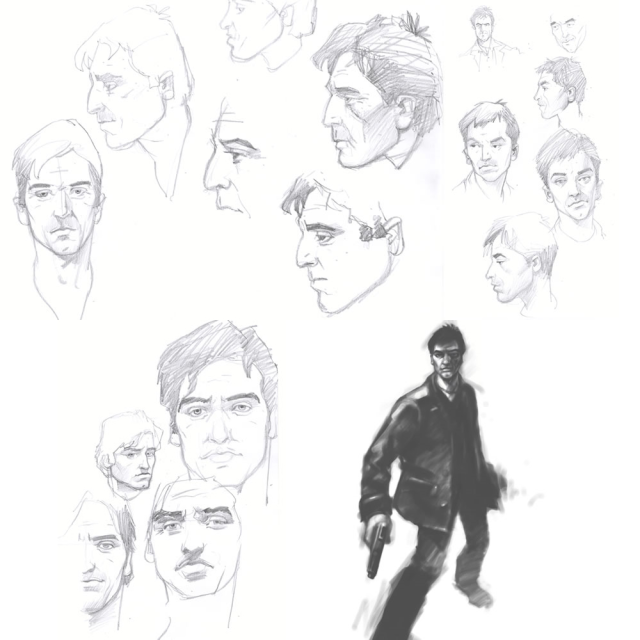 Character Sketches - Tommy Vercetti