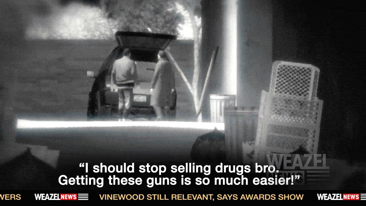 Stop Selling Drugs... Get Guns