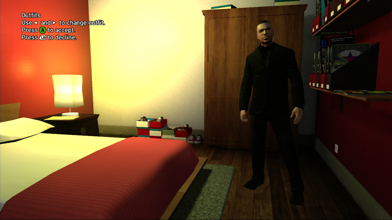 Luis Outfit #7: Black Suit