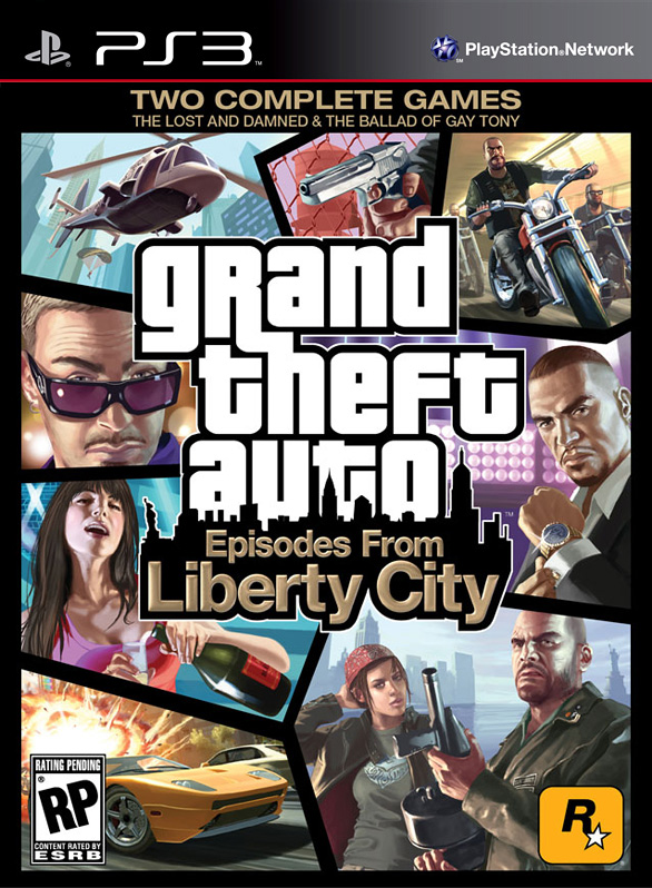 Episodes From Liberty City PS3 Box Art