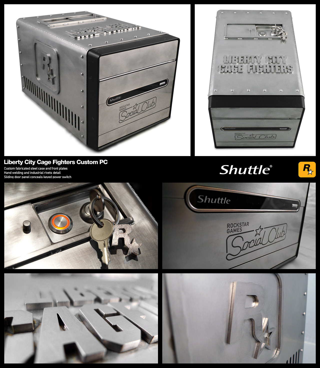 TBOGT Fight Club Shuttle Gaming PC