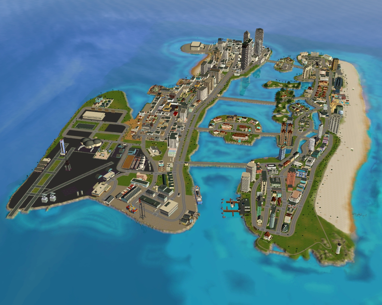 GTA Vice City in The Sims 3