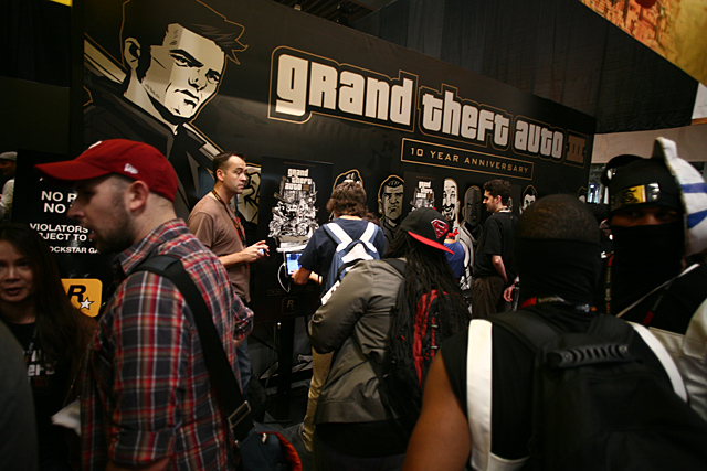 Rockstar Games booth at NY Comic Con 3