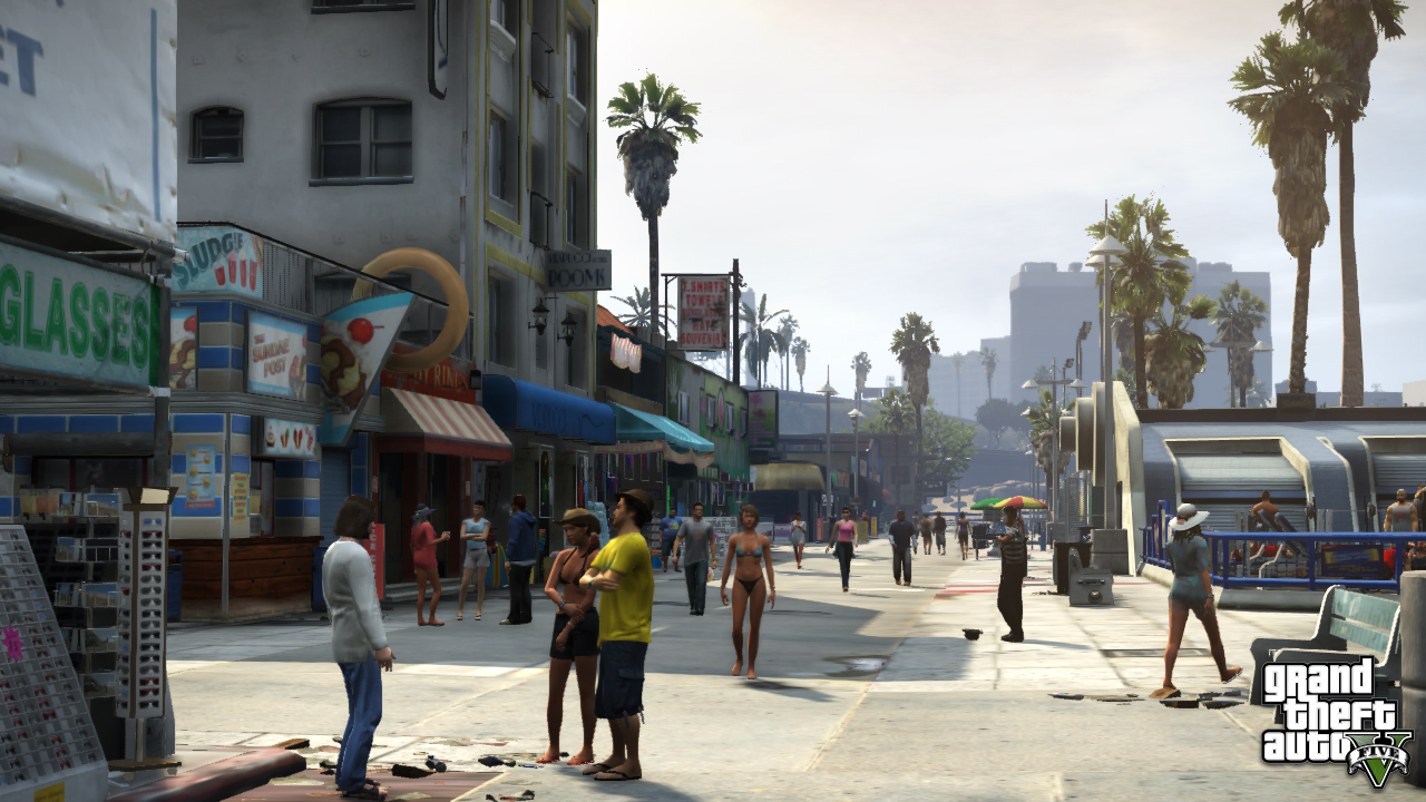 Grab a Sludgie and take in some Vespucci sun