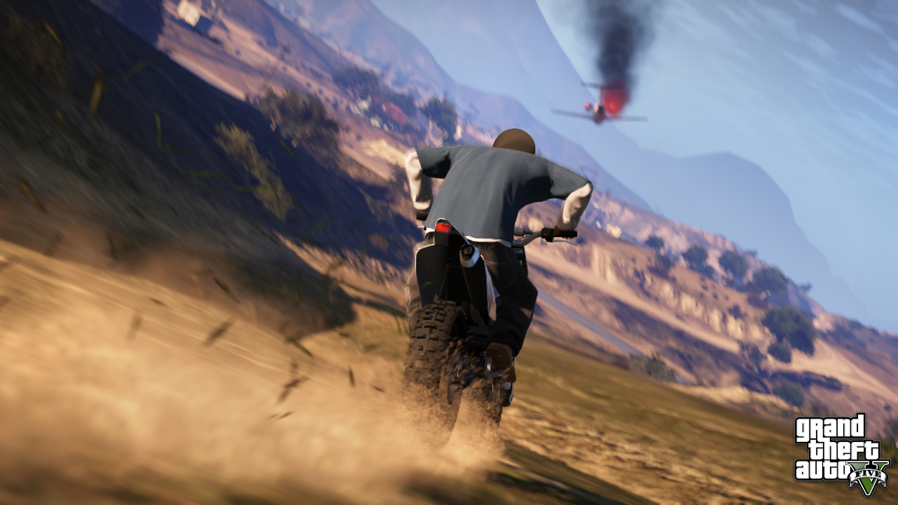 Franklin chases a downed airplane
