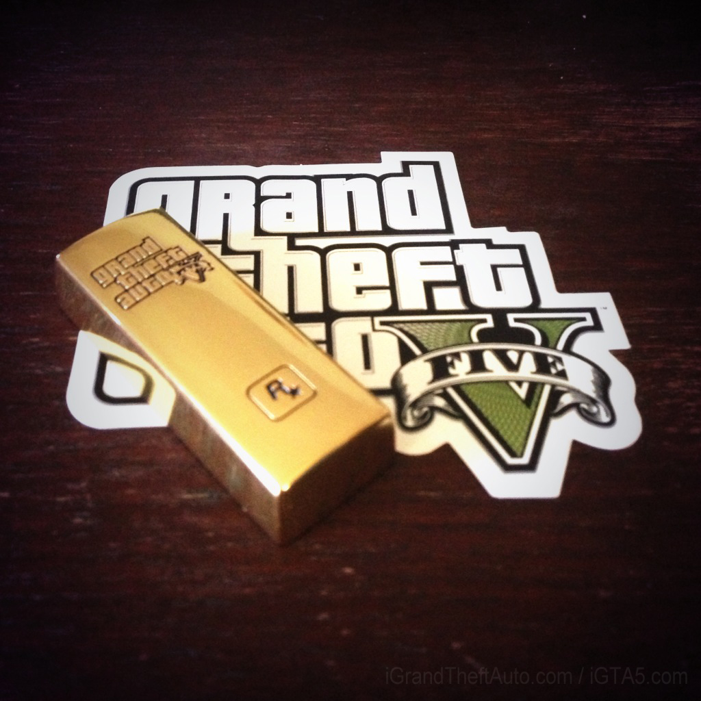 Gold Bar USB Drive