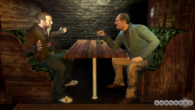 Vlad and Niko at a bar.